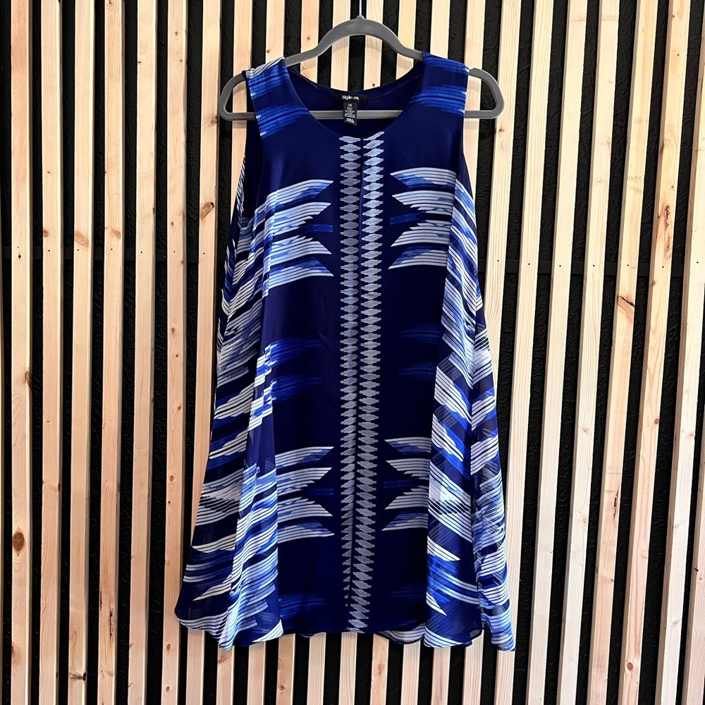 Style & Co. layered dress XS